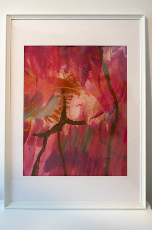 Framed Painting 70x50cm