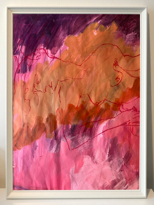 Framed Painting 70x50cm [SOLD]